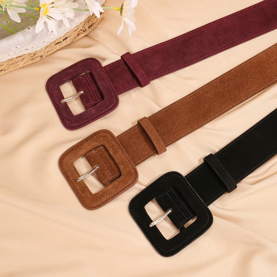 Corset Waist Cinch - Women's Wide Fashion Belt Genuine Leather