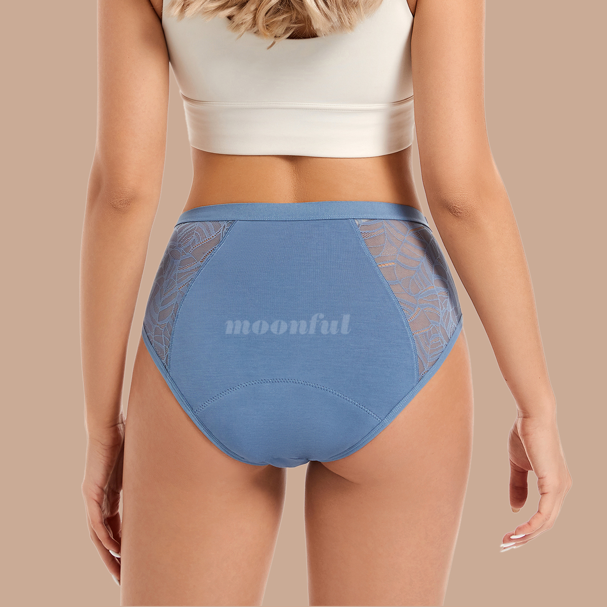 Moonful Women's Menstrual Pant - Period Panty Absorbent recension och pris