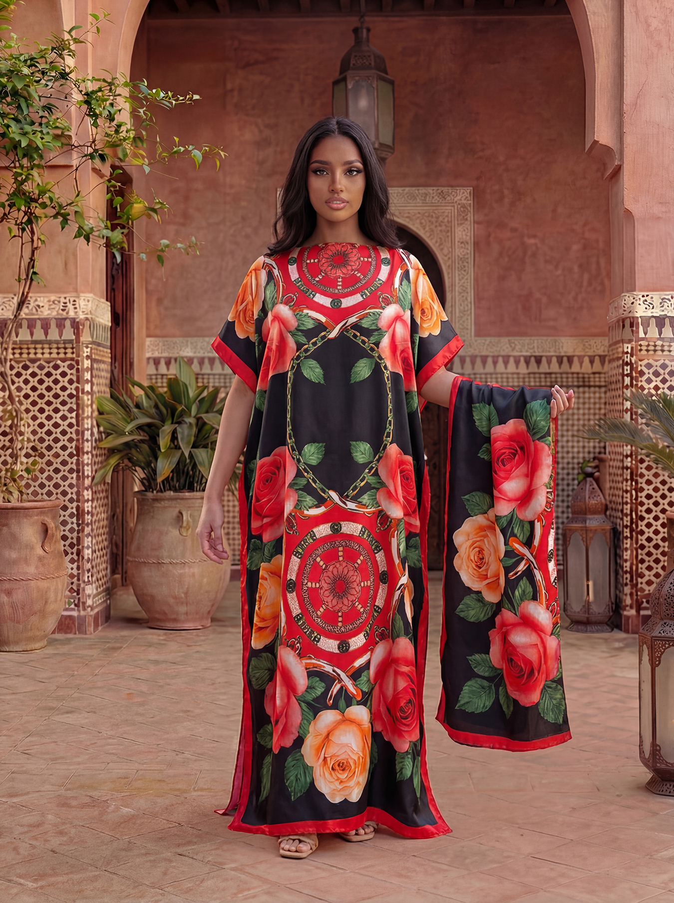 New Style Long Loose Silk Blen - Robe Silk Women recension och pris