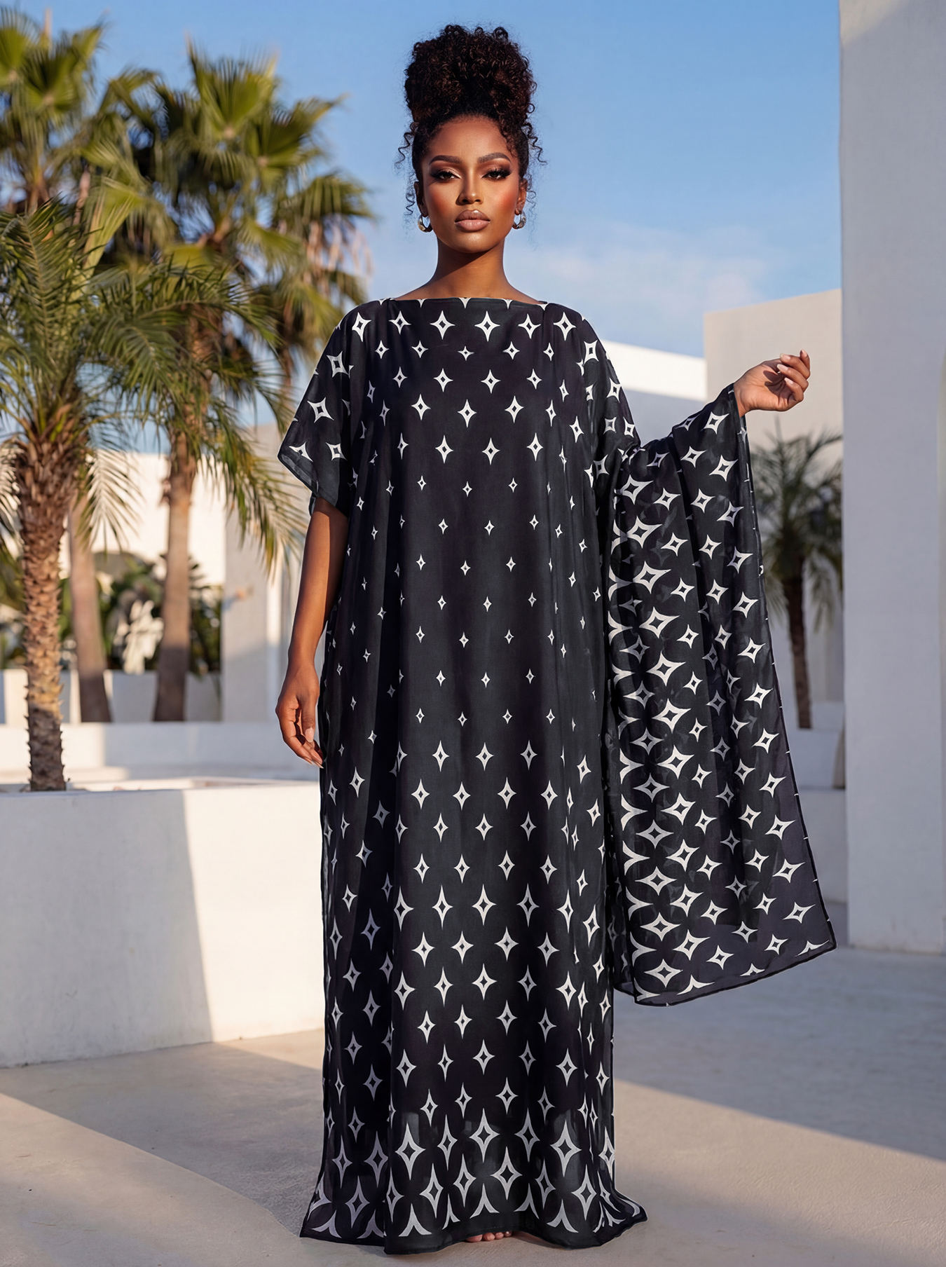 New Style Long Loose Silk Blen - Robe Silk Women recension och pris