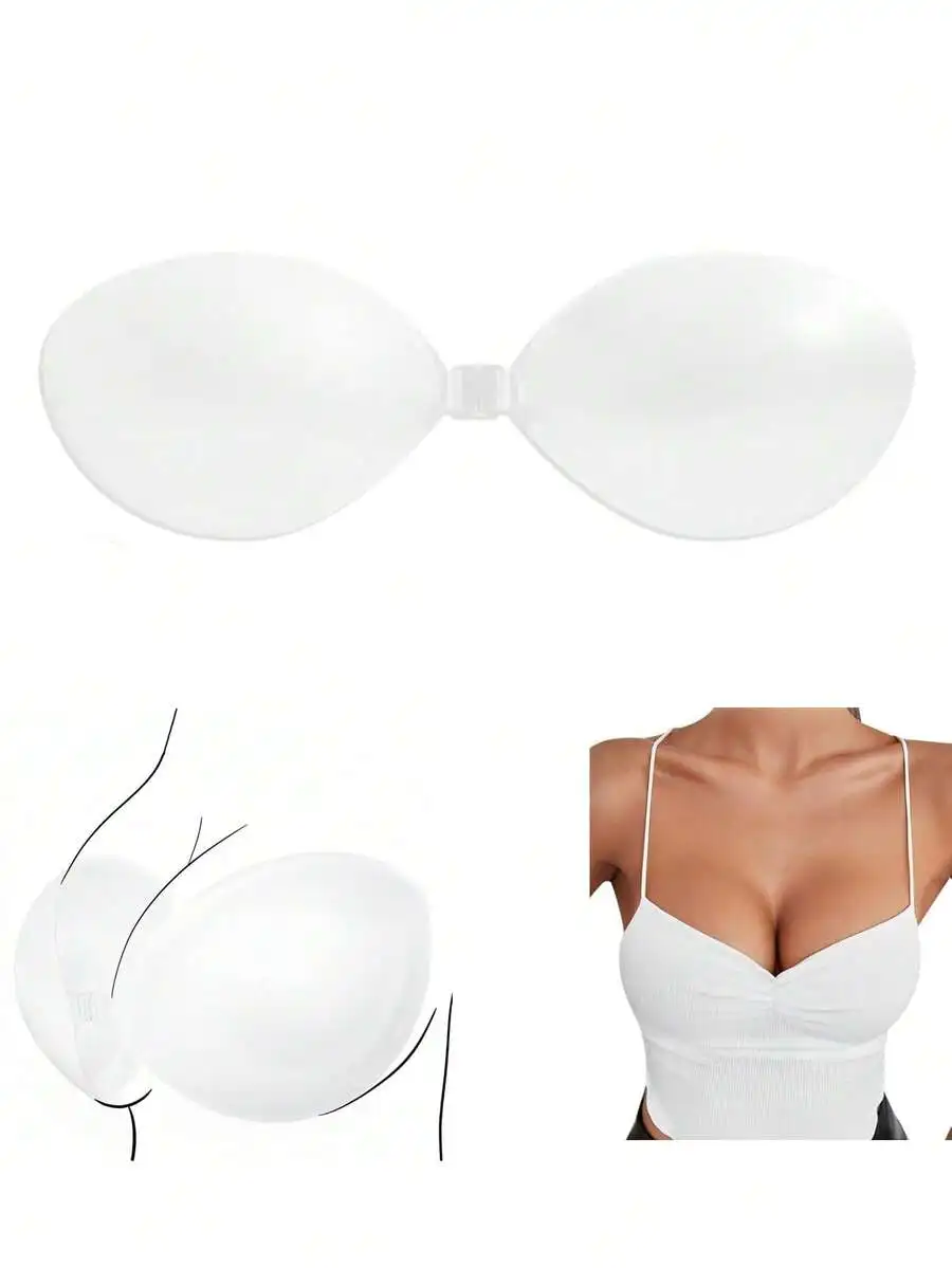 1 Pair Invisible Strapless Sil - Strapless Bra Backless recension och pris