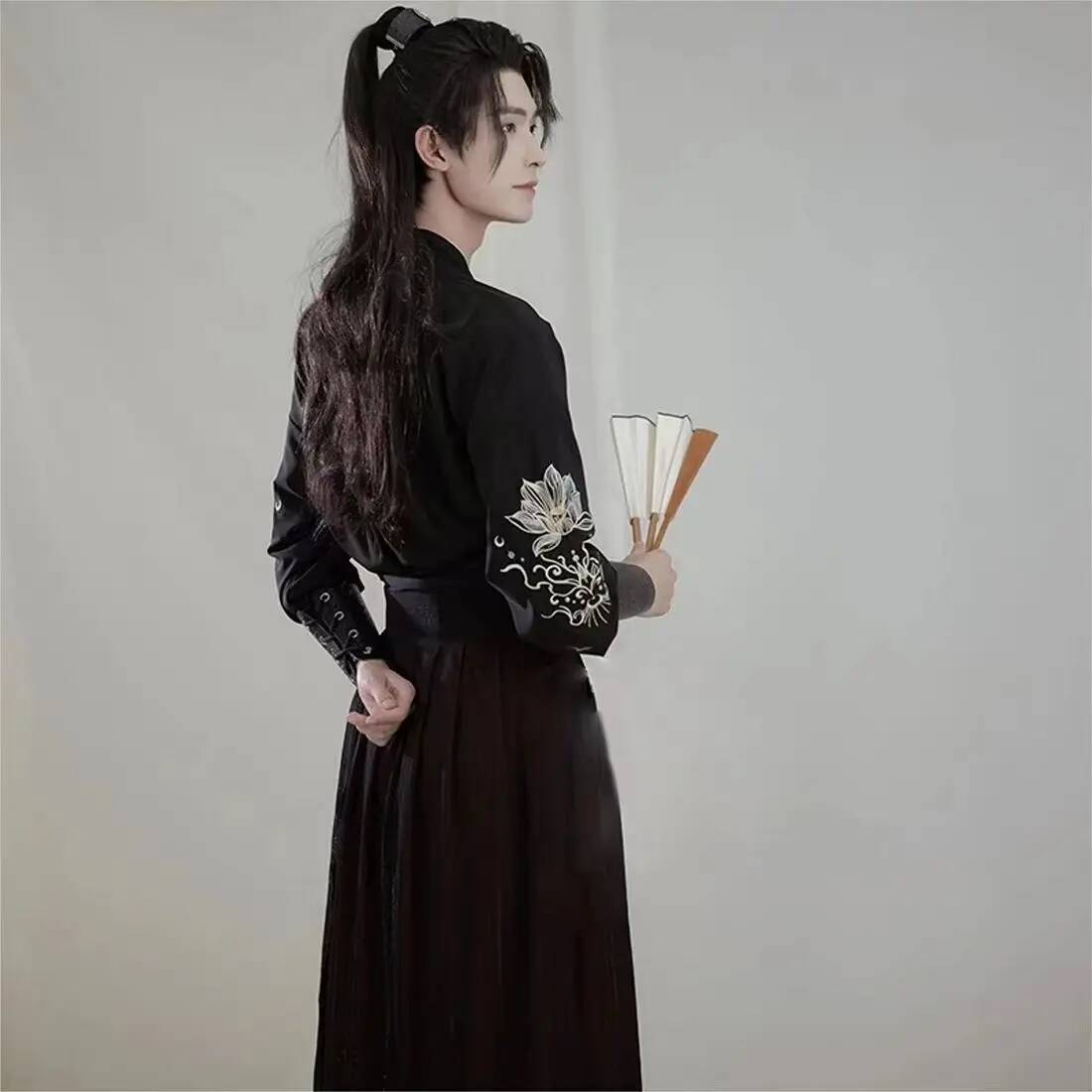 Ancient knight hanfu men women - Robe Silk Women recension och pris