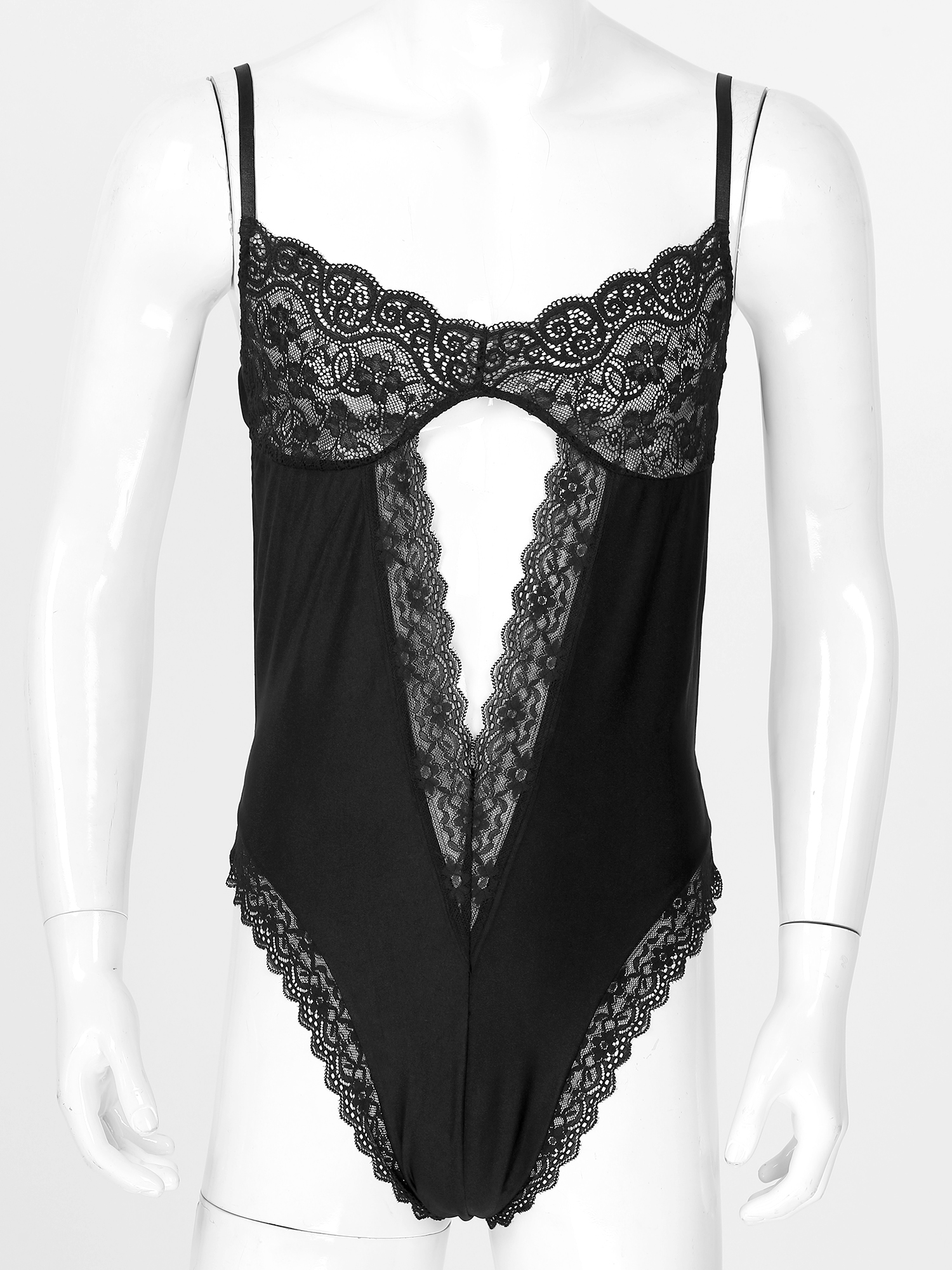Men Sexy Bodysuit Lingerie Gay - Lace Teddy Lingerie recension och pris