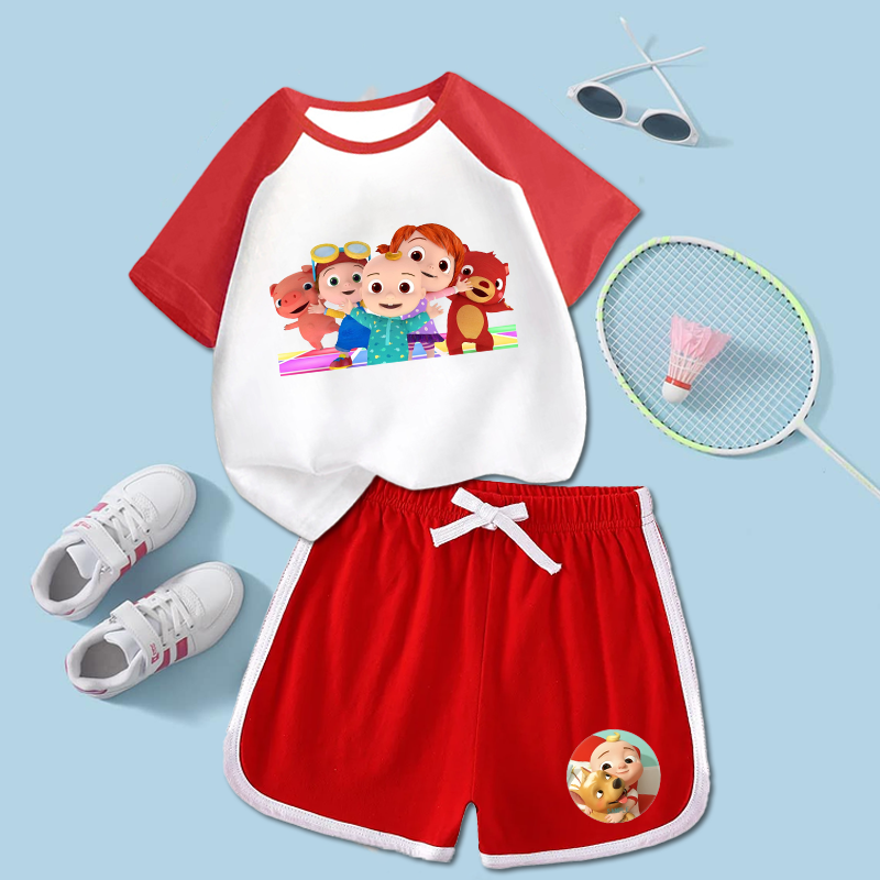 2PCS Cocomelons Kids T-shirts  - Boyshort Underwear recension och pris