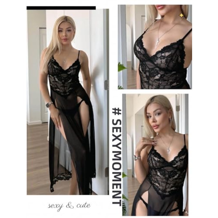 Avidlove Women Lingerie Dress  - Babydoll Chemise Night recension och pris