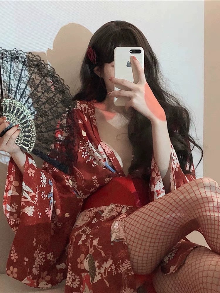 Sex Japanese Kimono Sexy Sleep - Robe Silk Women recension och pris