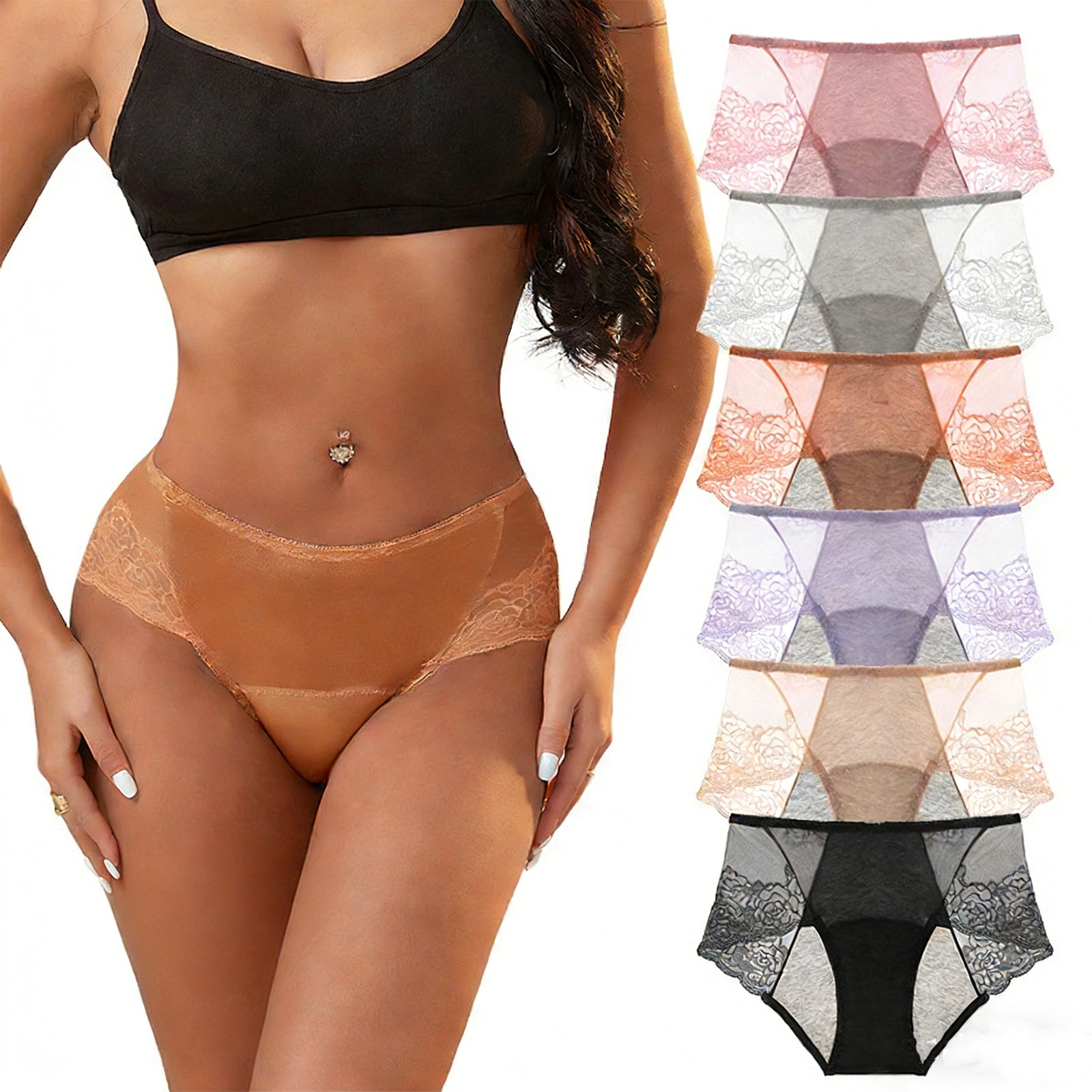 Breathable Lace Women's Period - Boyshort Underwear recension och pris