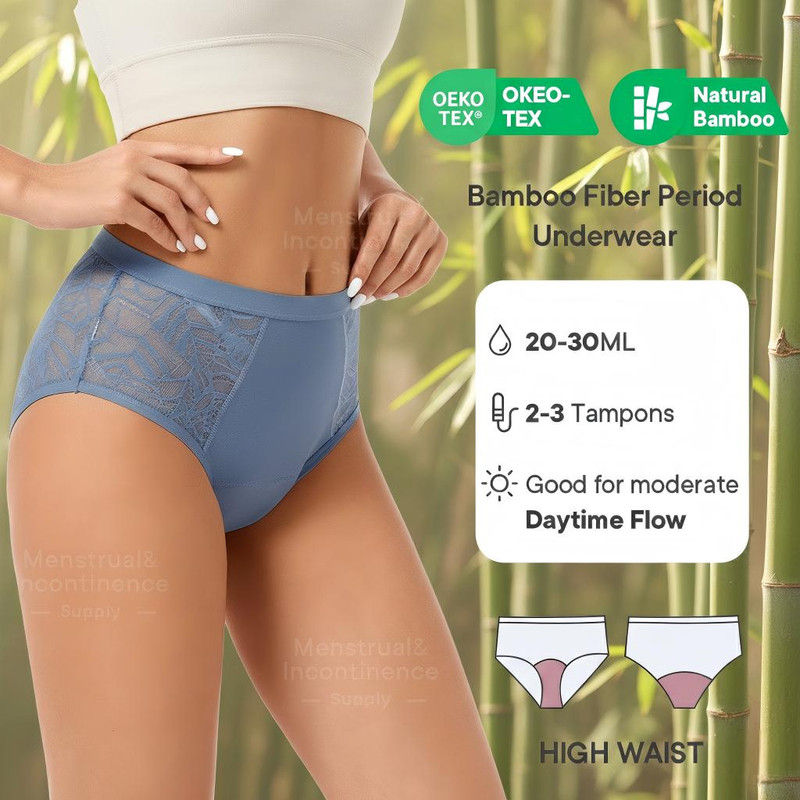 Absorbent Period Underwear Wom - Period Panty Absorbent recension och pris
