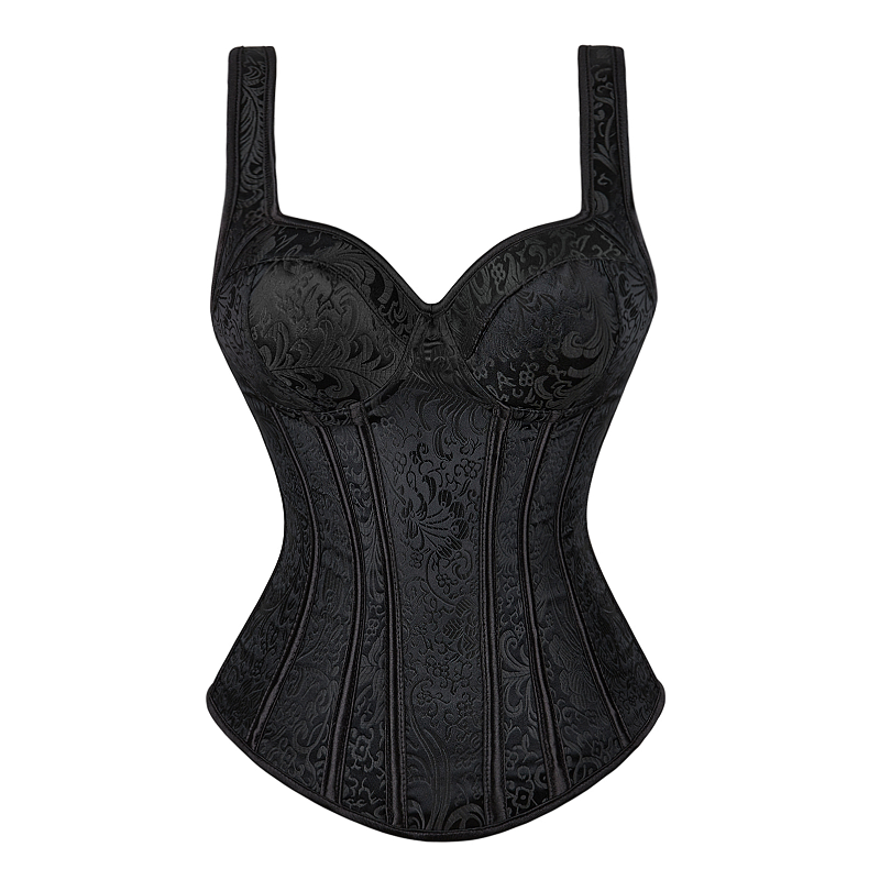 Women Corset with Straps Black - Corset Waist Cinch recension och pris