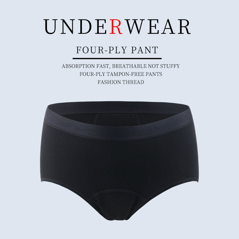 3Pcs Heavy Flow Menstrual Pant - Period Panty Absorbent recension och pris