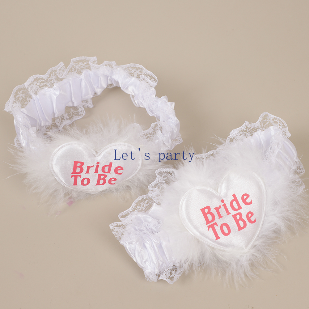 1Pcs Sexy Lace Bride To Be Gar - Garter Belt Set recension och pris