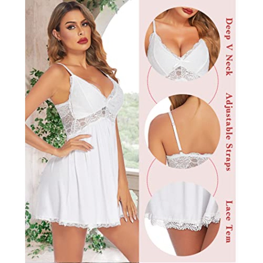 Avidlove Women Chemise Night G - Babydoll Chemise Night recension och pris