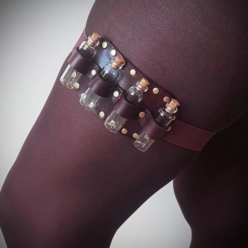 Medieval Steampunk Alchemist A - Garter Belt Set recension och pris