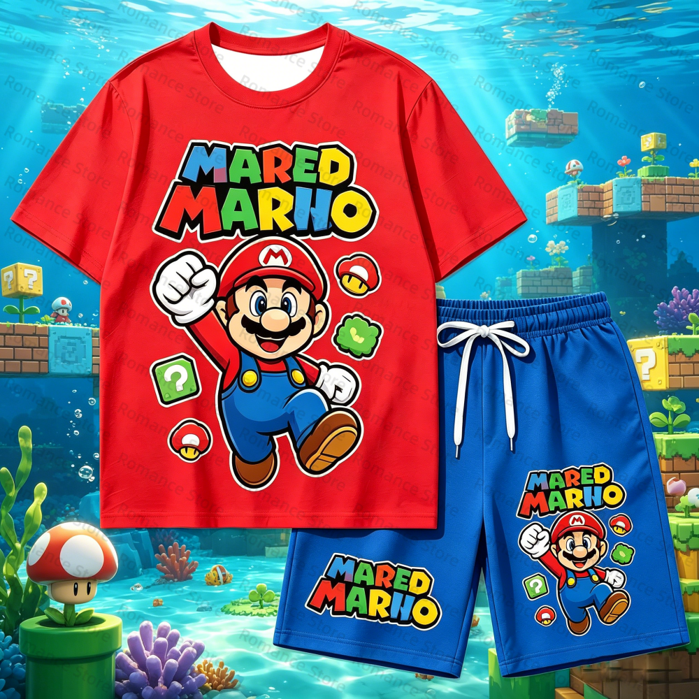 Kids Cartoon T-Shirt And Short - Boyshort Underwear recension och pris