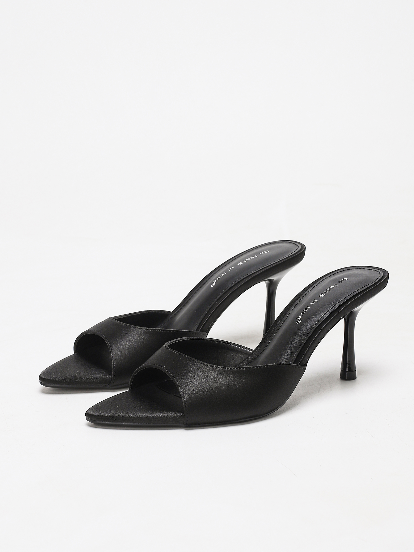 Women's Satin Pointed Toe Stil - Slip Dress Satin recension och pris