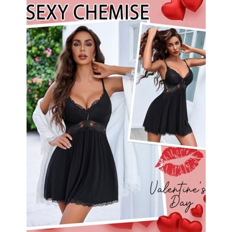 Avidlove Women Chemise Night G - Babydoll Chemise Night recension och pris