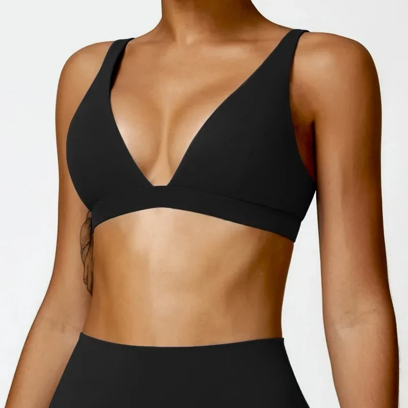 Sports Bra Shockproof Crop Ant - Seamless Underwear Women recension och pris