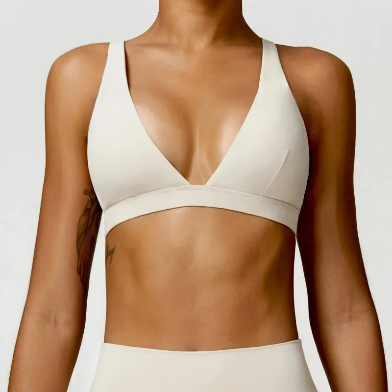 Sports Bra Shockproof Crop Ant - Seamless Underwear Women recension och pris