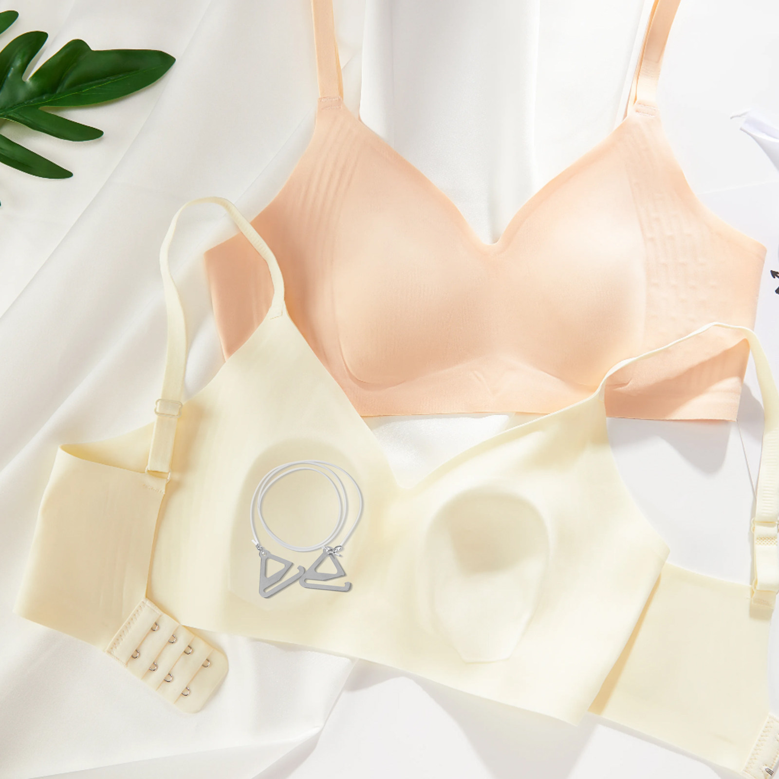 10Pairs Transparent Invisible  - Strapless Bra Backless recension och pris