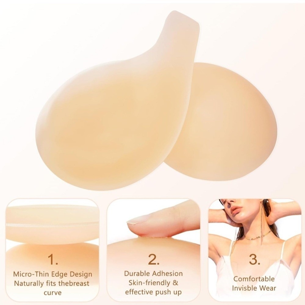 Seamless Silicone Nipple Cover - Silicone Bra Adhesive recension och pris